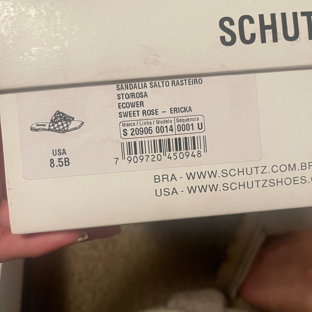 NIB SCHUTZ Ericka Braided Sandal - Picture 5 of 5